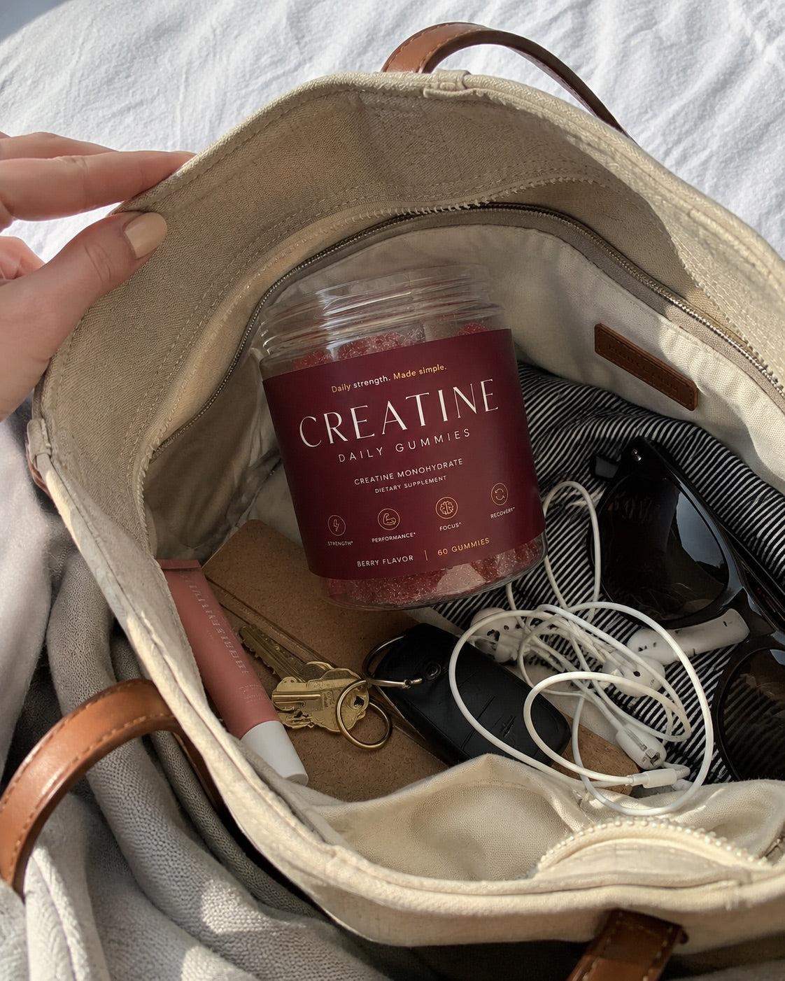 Lives in my bag. Comes everywhere I do.