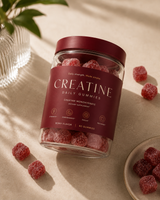Creatine Daily Gummies scattered gummies